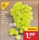 Trauben hell Angebote von MARKT TAG bei Netto Marken-Discount Rostock für 1,99 €