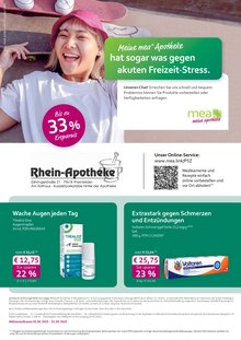 Aktueller mea - meine apotheke Prospekt für Rheinfelden (Baden) und Ungebung, Seiten zum blättern mea - meine apotheke Prospekt Unsere Mai-Angebote mit Seiten in Rheinfelden (Baden) und Umgebung