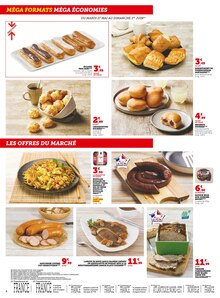 Prospectus Hyper U en cours, "MÉGA FORMATS  MÉGA ÉCONOMIES", 16 pages