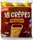 18 crêpes fourrées goût chocolat - Sondey en promo chez Lidl Perpignan à 2,99 €