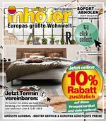 Möbel Inhofer Prospekt für Moosburg mit 12 Seiten Möbel Inhofer Prospekt für Moosburg: "Jetzt online 10% Rabatt zusätzlich auf diese Prospektartikel und viele weitere!", 12 Seiten, 25.01.2021 - 14.02.2021