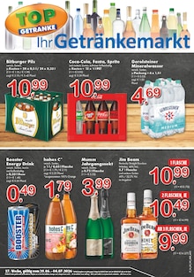TOP Getränke Prospekt Aktuelle Angebote mit 4 Seiten