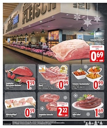 Fleisch im EDEKA Prospekt "GROSSE WEIHNACHTS-VERLOSUNG" mit 30 Seiten (Regensburg)