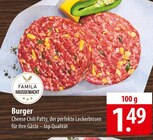 Burger bei famila Nordost im Bergen Prospekt für 1,49 €