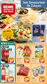 Fleisch im REWE Prospekt in Erkrath Aktueller REWE Prospekt mit Fleisch, "Dein Markt", Seite 1