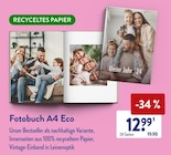 Aktuelles Fotobuch A4 Eco Angebot bei ALDI SÜD in Bonn ab 12,99 €