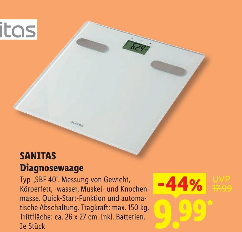 Diagnosewaage SBF 40