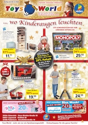 Aktueller Toys World Prospekt mit Brettspiel, "… wo Kinderaugen leuchten!", Seite 1