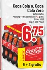 Aktuelles Coca Cola o. Coca Cola Zero Angebot bei Marktkauf in Detmold ab 6,75 €