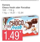 Choco fresh oder Paradiso von Ferrero im aktuellen Marktkauf Prospekt für 1,49 €