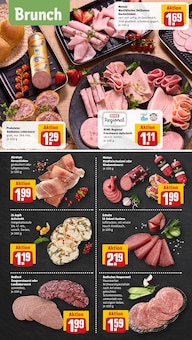 Wurst im aktuellen REWE Prospekt (Bochum) Wurst im REWE Prospekt "Dein Markt" mit 32 Seiten (Bochum)