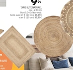 Promo Tapis Jute Naturel à 9,99 € dans le catalogue La Foir’Fouille ""