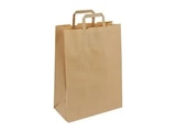 50 Sacs cadeau kraft - poignées plates - 18 cm x 8 cm x 22 cm - brun à Bureau Vallée dans St Martin de Cornas 50 Sacs cadeau kraft - poignées plates - 18 cm x 8 cm x 22 cm - brun à Bureau Vallée dans St Martin de Cornas