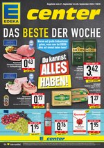 EDEKA center Prospekt für München mit 20 Seiten EDEKA center Prospekt für München: "DAS BESTE DER WOCHE", 20 Seiten, 21.09.2020 - 26.09.2020