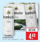Pils Angebote von Krombacher bei Marktkauf Ulm für 4,49 €