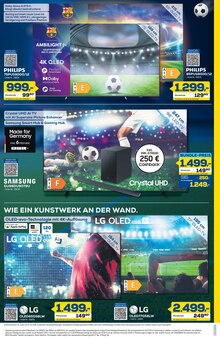 Fernseher im EURONICS Prospekt "GENAU RICHTIG. UNSERE WM-VOLLTREFFER." mit 8 Seiten (Soest)