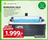 Whirlpool Oslo im Angebot bei Marktkauf in Fellbach Whirlpool Oslo Angebote von Juskys bei Marktkauf Fellbach für 1.999,00 €