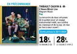 THibault cauvin& -m- L'Heure Miroir Live en promo chez E.Leclerc Créteil à 18,99 €