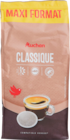 DOSETTES DE CAFÉ CLASSIQUE AUCHAN - AUCHAN en promo chez Auchan Hypermarché Châtellerault à 12,74 €