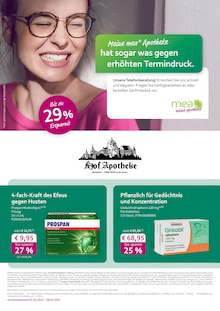 Aktueller mea - meine apotheke Prospekt