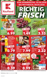 Aktueller Kaufland Supermarkt Prospekt für Geslau: Aktuelle Angebote mit 54} Seiten, 02.04.2026 - 08.04.2026