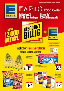Aktueller EDEKA Prospekt (Münnerstadt) EDEKA Prospekt mit 2 Seiten (Münnerstadt)