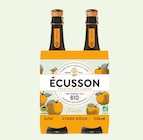 Cidre doux fruité bio - ÉCUSSON - Intermarché Hyper Cidre doux fruité bio - ÉCUSSON à 3,29 € dans le catalogue Intermarché Hyper