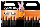 Pack de 8 piles Power boost Duracell AA/LR6 ou AAA/LR03 - DURACELL en promo chez Carrefour Pack de 8 piles Power boost Duracell AA/LR6 ou AAA/LR03 - DURACELL dans le catalogue Carrefour