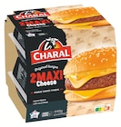 2 BURGERS MAXI CHEESE - Charal en promo chez Intermarché 2 BURGERS MAXI CHEESE - Charal dans le catalogue Intermarché