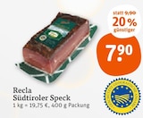 Südtiroler Speck Angebote von Recla bei tegut Wiesbaden für 7,90 €