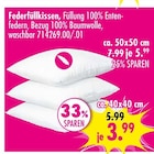 Aktuelles Federfüllkissen Angebot bei SB Möbel Boss in Magdeburg ab 3,99 €