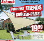 Sonnensegel Dreieck Angebote von Schaub bei Schaub Vertriebs GmbH Villingen-Schwenningen für 19,99 €