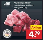 Gulasch gemischt Angebote von Gut Ponholz bei Netto Marken-Discount Jena für 4,79 €