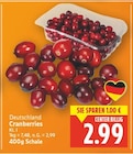 Cranberries für 2,99 € bei E center im Angebot Cranberries im aktuellen E center Prospekt