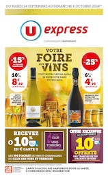 Prospectus U Express à Gueux, "Votre foire aux vins", 28 pages, 24/09/2024 - 06/10/2024