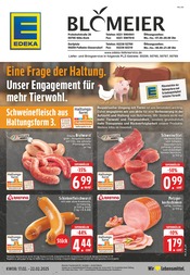 Aktueller EDEKA Prospekt mit Bratwurst, "Aktuelle Angebote", Seite 1