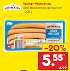 Wiener Würstchen im Netto Marken-Discount Prospekt Wiener Würstchen von Hofmaier im aktuellen Netto Marken-Discount Prospekt für 5,55 €