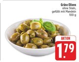 E center Veitshöchheim - Grüne Oliven ohne Stein, gefüllt mit Mandeln Angebot im Prospekt Grüne Oliven ohne Stein, gefüllt mit Mandeln bei E center im Veitshöchheim Prospekt für 1,79 €