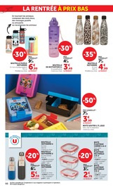 Prospectus Hyper U "LES PRIX BAS Spécial rentrée" en cours à Vitry-sur-Seine, Page 66 Catalogue Hyper U en cours à Vitry-sur-Seine, "LES PRIX BAS Spécial rentrée", Page 66