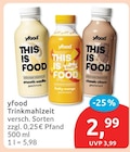 Trinkmahlzeit von yfood im aktuellen budni Prospekt