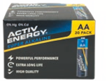 PILES AA (LR6) - ACTIV ENERGY dans le catalogue Aldi