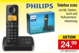 Telefon D265 Angebote von Philips bei Zimmermann Rüsselsheim für 24,99 €