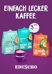 Kaffeepads im Tchibo im Supermarkt Prospekt in Wermelskirchen Aktueller Tchibo im Supermarkt Prospekt mit Kaffeepads, "EINFACH LECKER KAFFEE", Seite 4