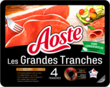 JAMBON CRU LES GRANDES TRANCHES AOSTE - AOSTE en promo chez Auchan Hypermarché Boulogne-Billancourt à 2,69 €