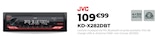 KD-X282DBT - JVC en promo chez Feu Vert Troyes à 109,99 €