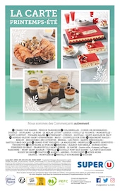 Promo Dessert dans le catalogue Super U du moment à la page 40