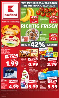 Wasser im aktuellen Kaufland Prospekt (Cottbus) Wasser im Kaufland Prospekt "Hier bin ich richtig" mit 65 Seiten (Cottbus)