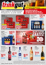 Trinkgut Prospekt für Schweitenkirchen mit 4 Seiten Trinkgut Prospekt "Aktuelle Angebote" für Schweitenkirchen, 4 Seiten, 13.04.2026 - 18.04.2026