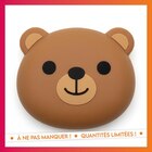 Porte monnaie silicone ourson en promo chez B&M Porte monnaie silicone ourson dans le catalogue B&M
