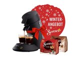SENSEO® CSA210/69 im Winter-Design inkl. 1x Senseo Classic Pads u. Cappuccino Pads, Milder oder starker Kaffee, 0.7L Wassertank Padmaschine, Schwarz im MediaMarkt Saturn Prospekt SENSEO® CSA210/69 im Winter-Design inkl. 1x Senseo Classic Pads u. Cappuccino Pads, Milder oder starker Kaffee, 0.7L Wassertank Padmaschine, Schwarz von PHILIPS im aktuellen MediaMarkt Saturn Prospekt für 72,99 €